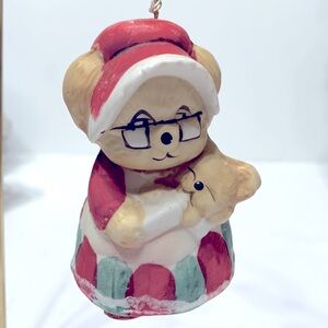 bear bell ornament